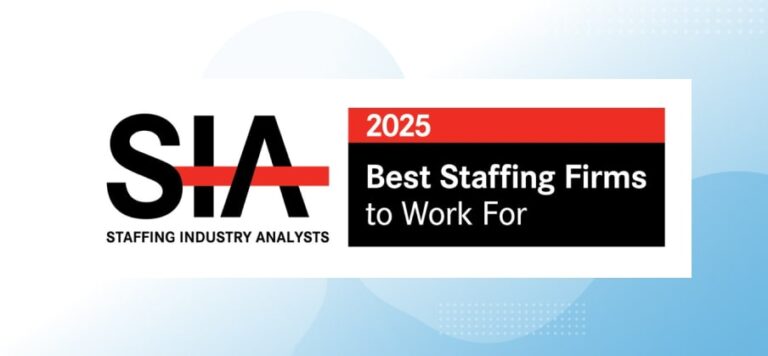 SIA Best Staffing Firms To Work For 2025