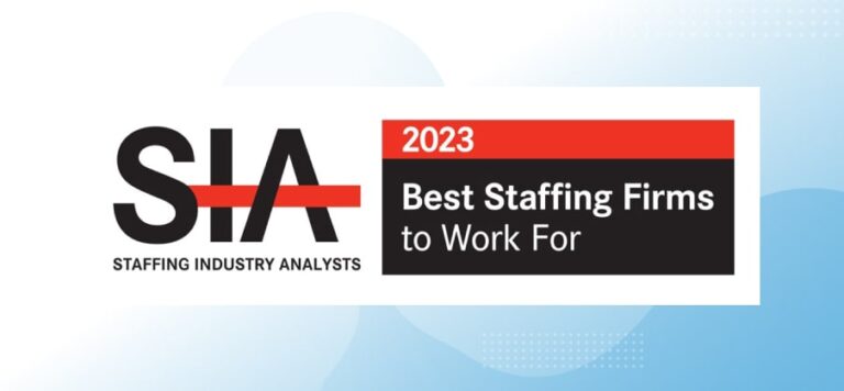 Infojini Awarded ‘Best Staffing Firms To Work For’ by SIA
